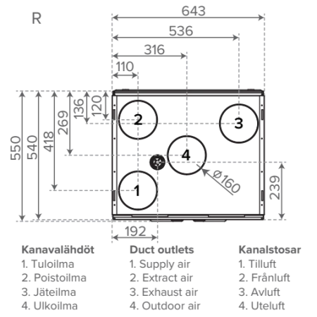 MyVallox 119 CFi enthalpy produkto vaizdas 9