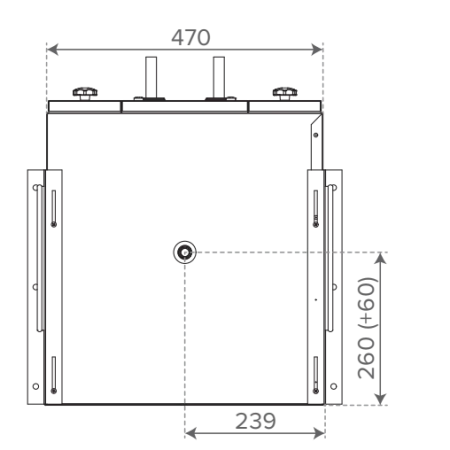 Vallox MLV Multi 250 duct radiator produkto vaizdas 4