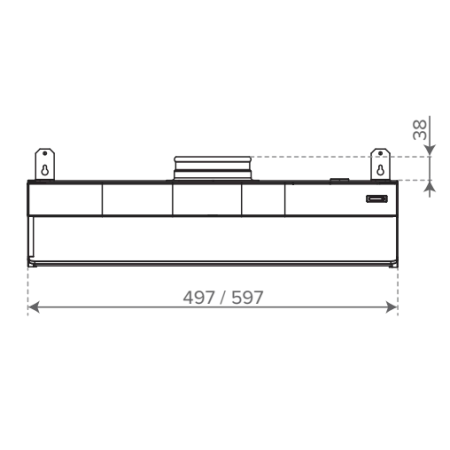 Vallox X-Line KTX produkto vaizdas 2