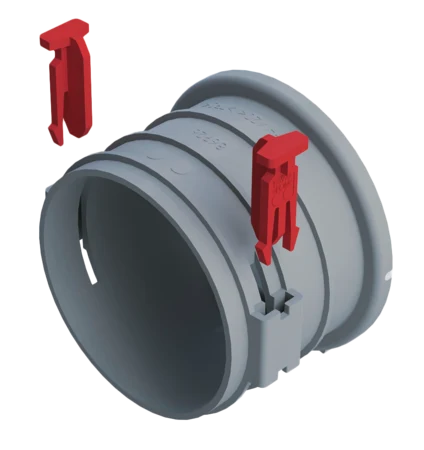BlueSKy outlet collar 75 mm & 2 locking devices produkto vaizdas 1