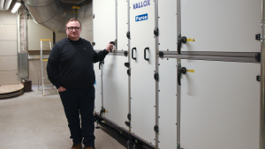 Vallox Pureo SR prototipas Vallox gamykloje